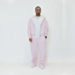 No Sauce Zippa Hoodie Pink (2)