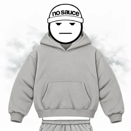 No Sauce Cloud Jumpa’ Hoodie Storm Grey