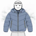 No Sauce Cloud Puffa’ Space Blue