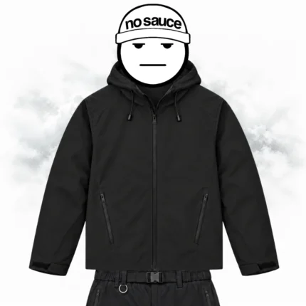 No Sauce Cloud Shell Jacket Black