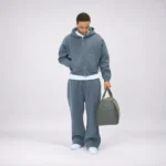 No Sauce Cloud Zippa’ Hoodie Space Blue (1)