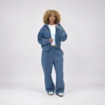 No Sauce Cloud Zippa’ Hoodie Space Blue (2)