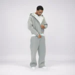 No Sauce Cloud Zippa’ Hoodie Storm Grey (3)
